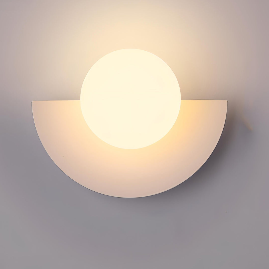 Nordic Semi-Circular Wall Lamp