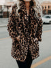Leopard Print Women's Winter Coat - Sofia