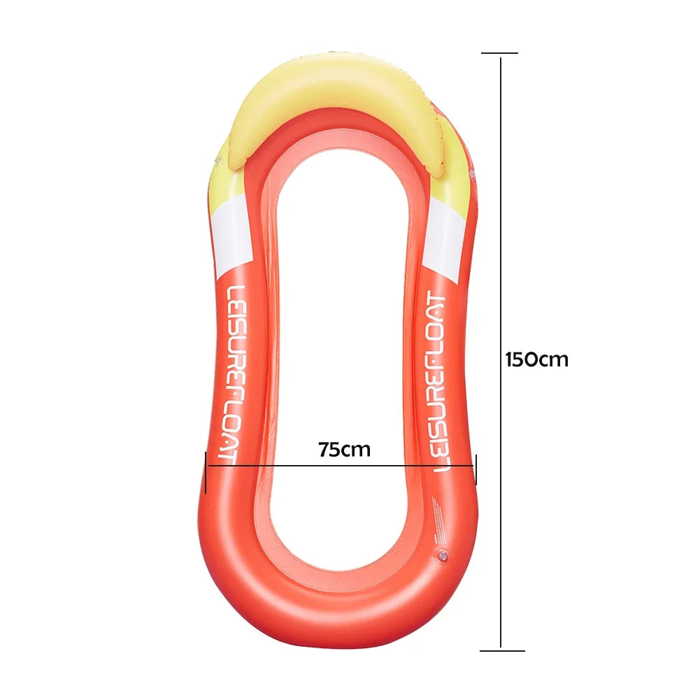 Luxury Inflatable Water Hammock - Comfortable Floating Bed for Pool and Beach