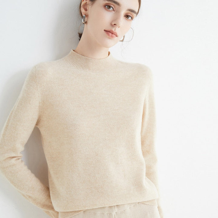 SilkThread Cashmere Sweater | Premium Lightweight Pullover for Women, Suitable for All Seasons