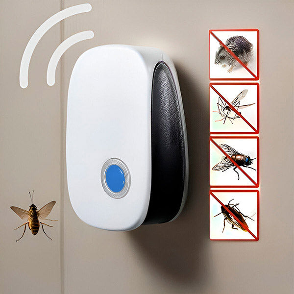 Ultrasonic Pest Repeller | Chemical-Free Insect Protection | Plug & Play