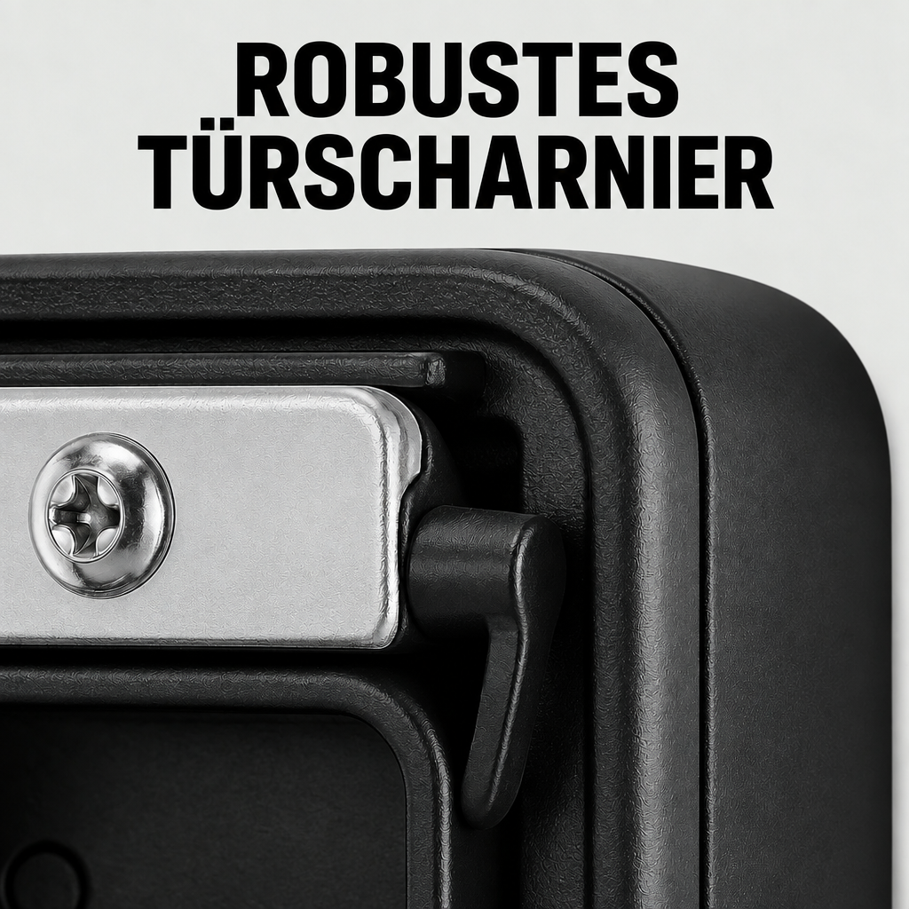 Key Safe with Code | Weatherproof Metal | Adjustable Combination Lock