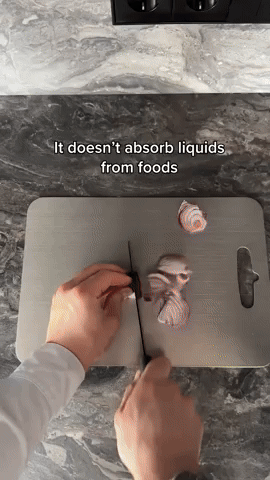 Titanium Cutting Board – Durable, Scratch-Resistant, Compact