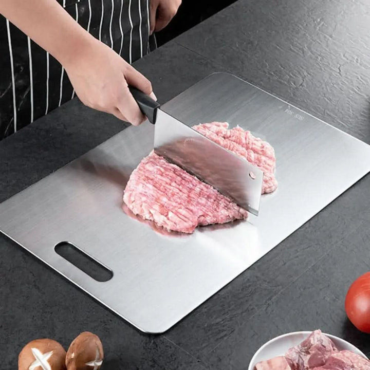 Titanium Cutting Board – Durable, Scratch-Resistant, Compact