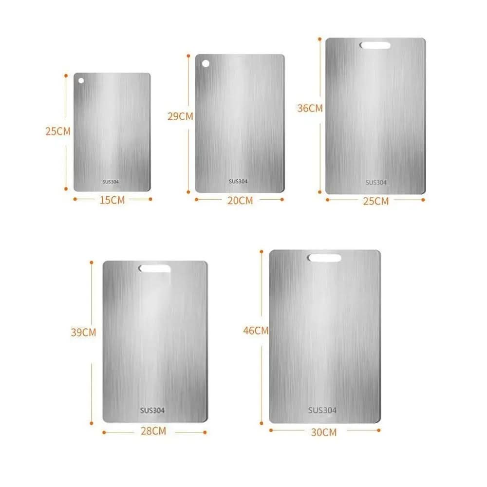 Titanium Cutting Board – Durable, Scratch-Resistant, Compact