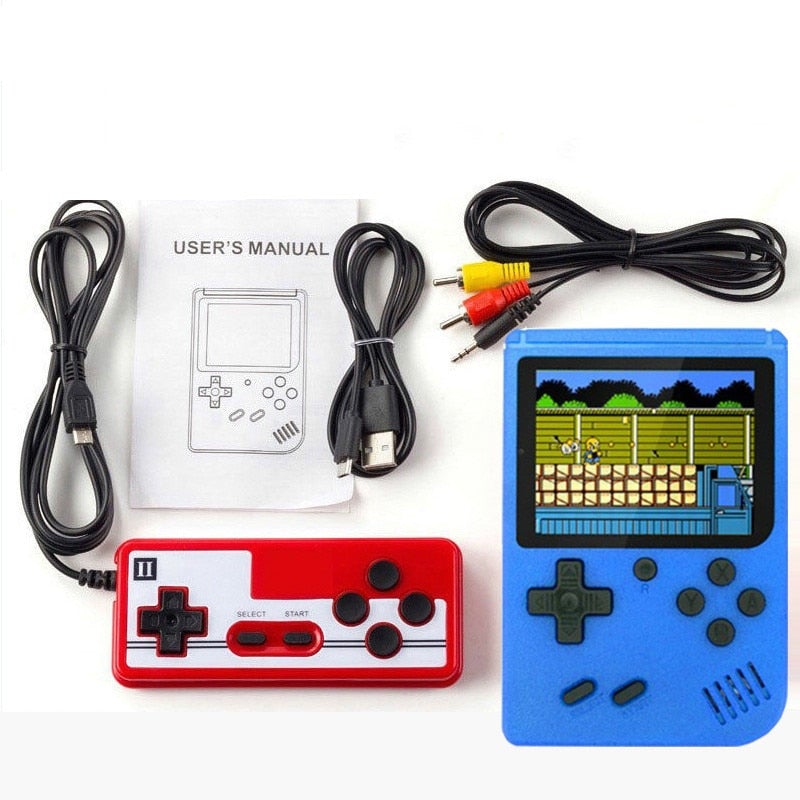 PlayBox - Portable Retro Games Console with 400 Classic FC Games