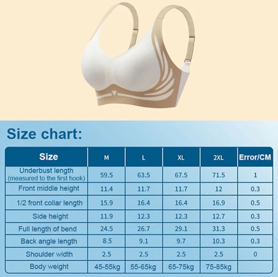Wireless Push-Up Bra with Lifting Effect – Isabella