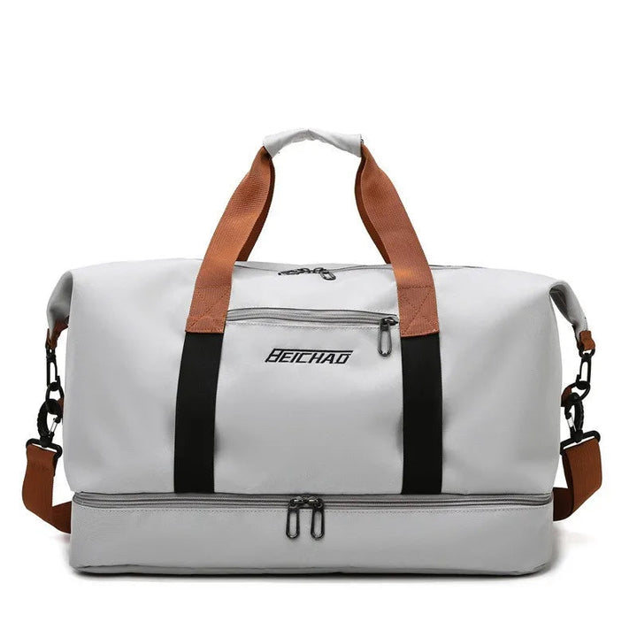Spacious Gym Bag with Separate Shoe Compartment - Betsy