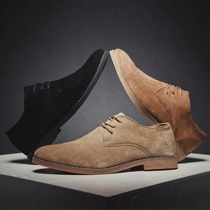 Suede Oxford Shoes for Men