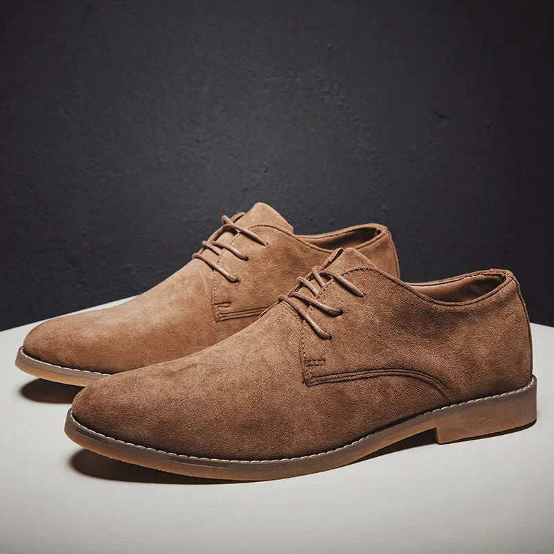 Suede Oxford Shoes for Men