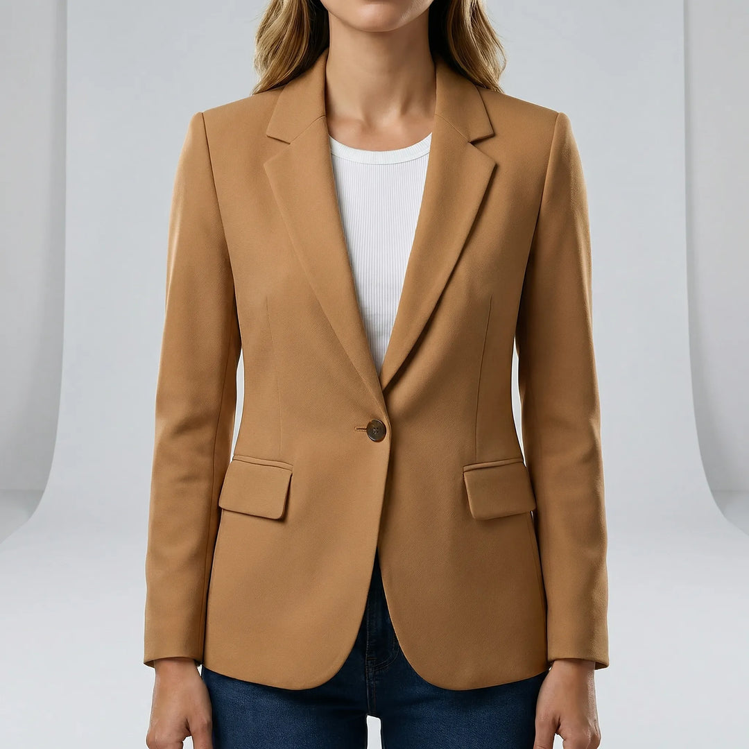 Fitted Stretch-Comfort Blazer - Alexandra