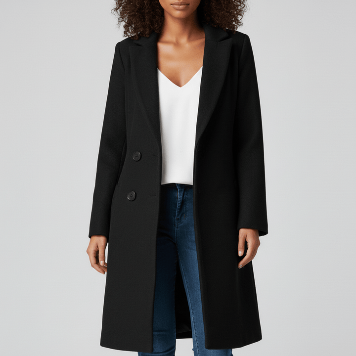 Fitted Long Coat - Leni
