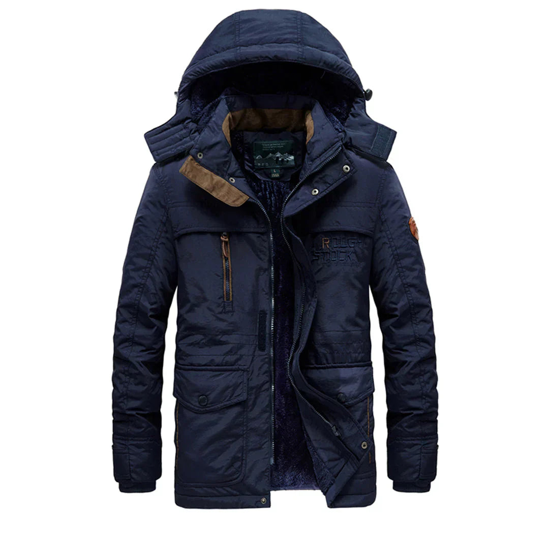 Stylish Winter Coat with Hood for Men