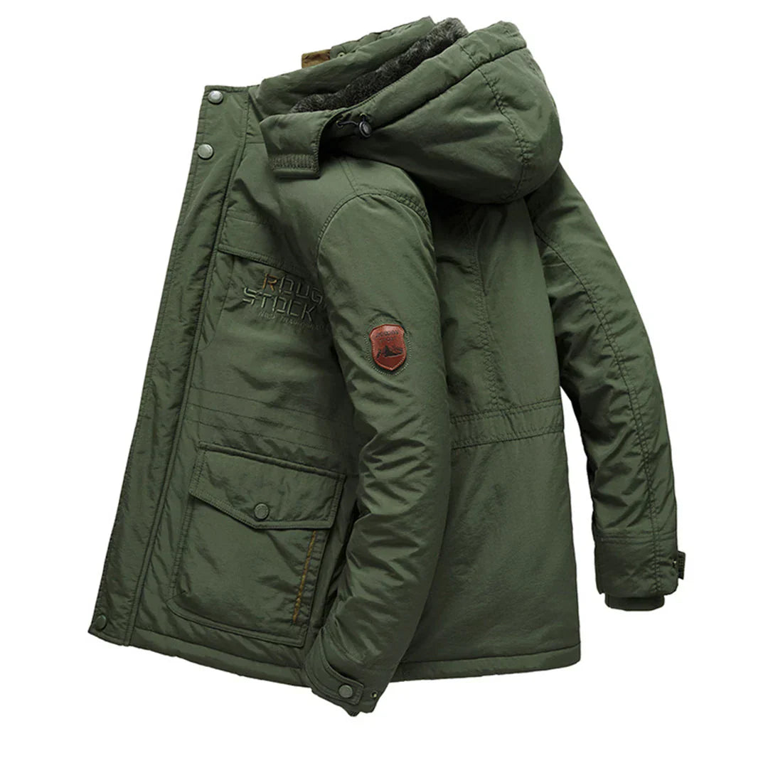 Stylish Winter Coat with Hood for Men