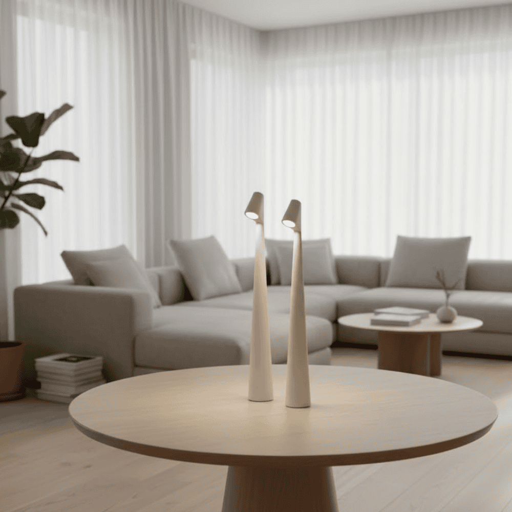 Cordless Designer LED Table Lamp with 3-Level Touch Dimming