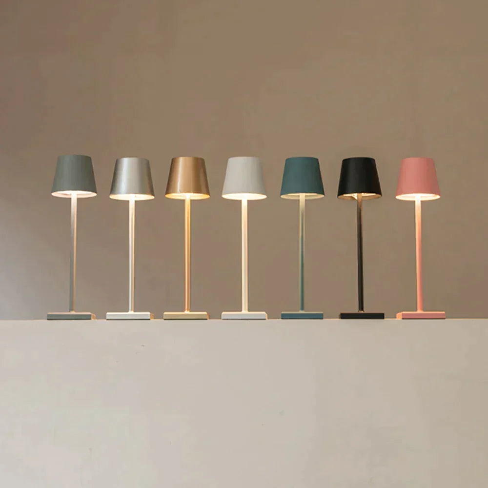 Cordless Table Lamp | Minimalist Design | Dimmable LED Light