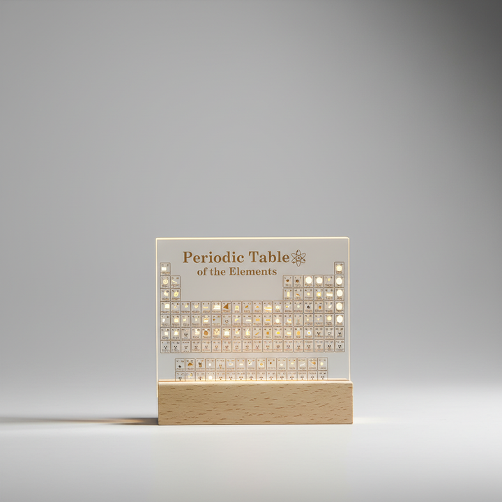 Periodic Table Display with Real Elements – Elementiqo