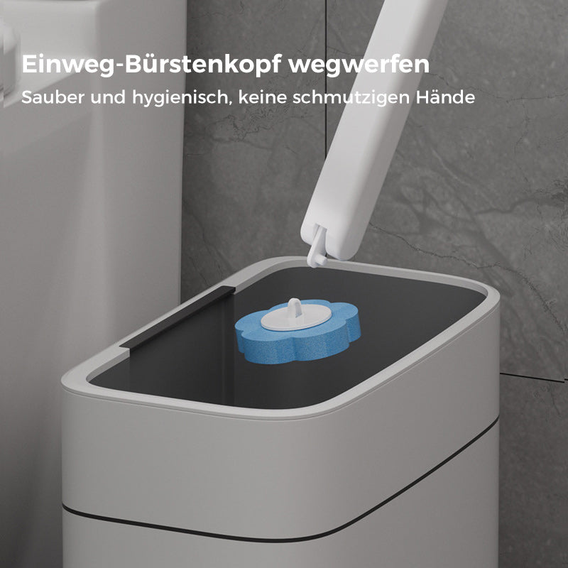 Disposable Toilet Brush | Antibacterial, Hygienic Sponge Heads