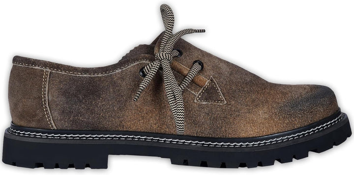 Men's Traditional Bavarian Suede Haferl Shoes – Oktoberfest 2026