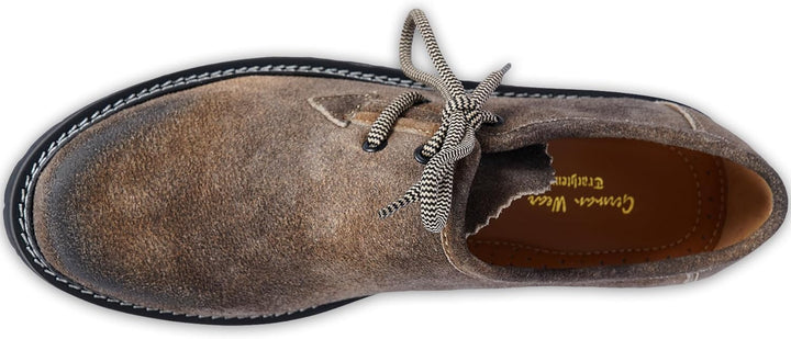 Men's Traditional Bavarian Suede Haferl Shoes – Oktoberfest 2026