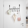 Over-the-Door Metal Coat Hook Rack – OverMount