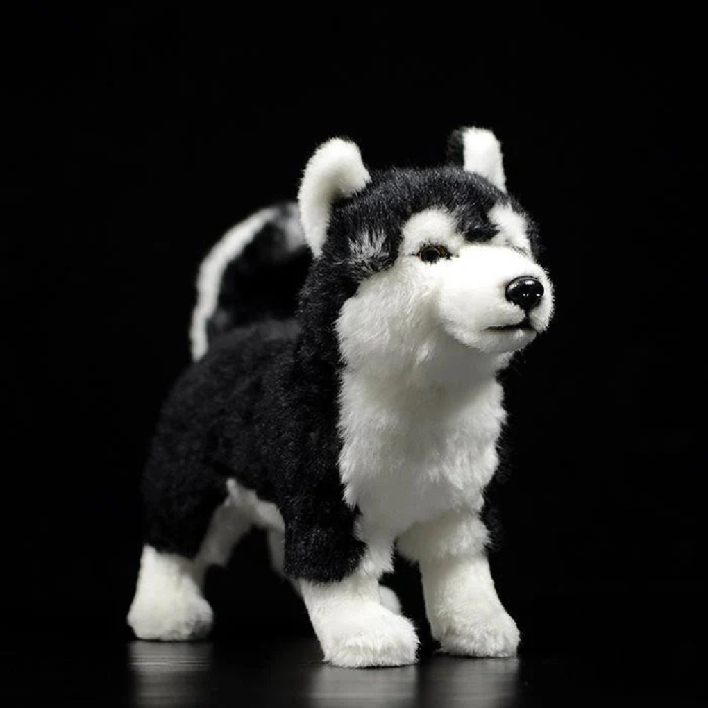 Figurine Sled Dog Plush Toys