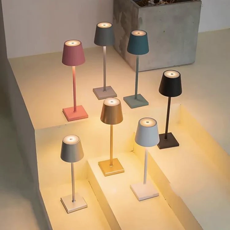 Touch-Sensitive LED Table Lamp - LumiFlex