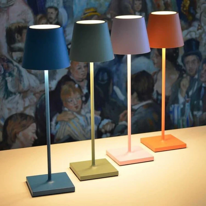 Touch-Sensitive LED Table Lamp - LumiFlex