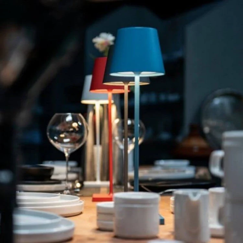 Touch-Sensitive LED Table Lamp - LumiFlex