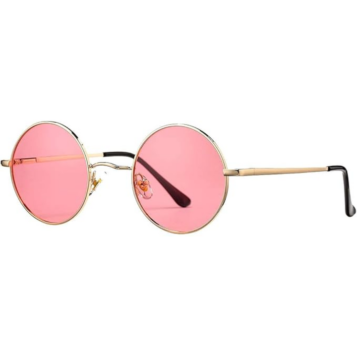 Retro Round Polarised Sunglasses - Lennon