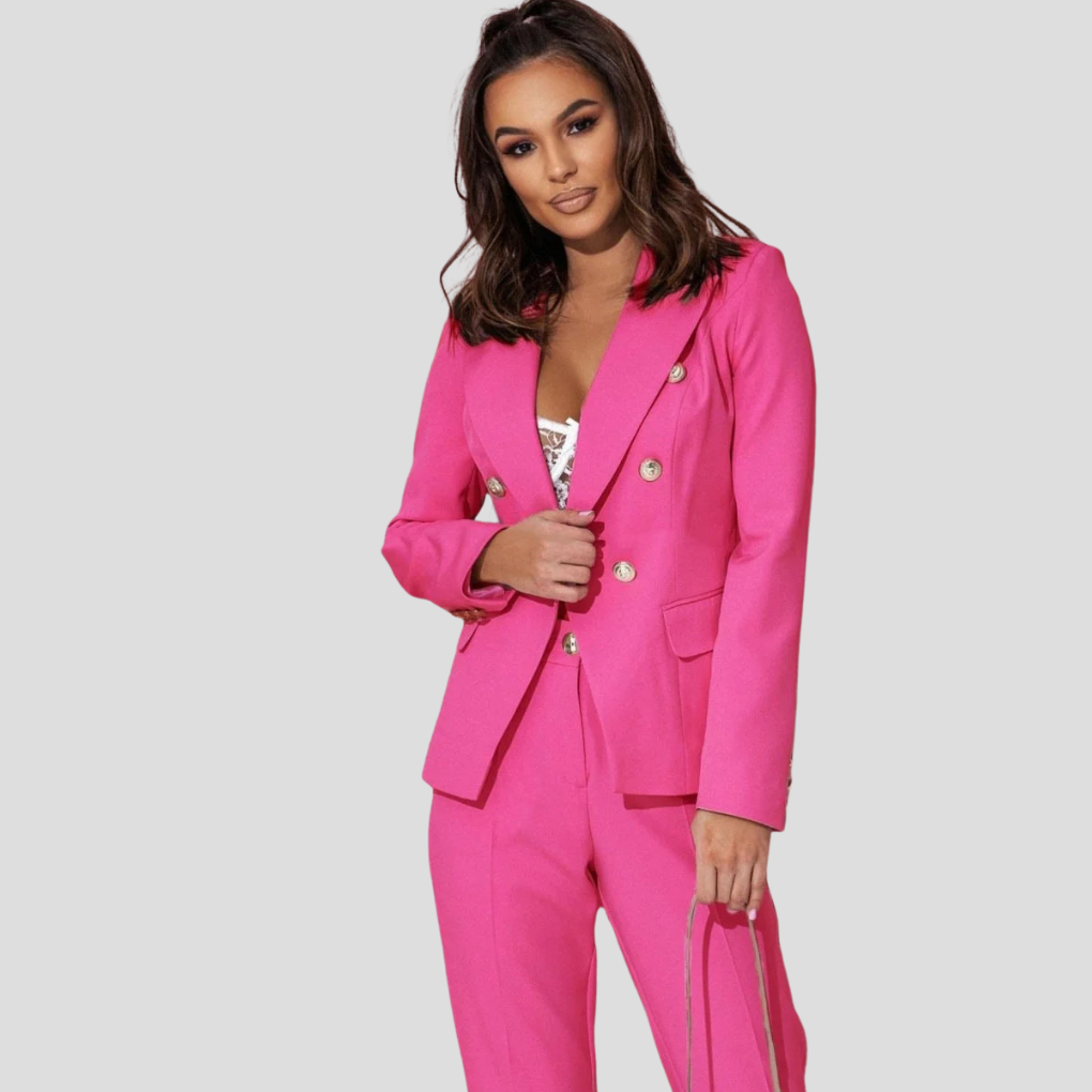 Women’s Elisea Blazer Set – Modern Summer Suit
