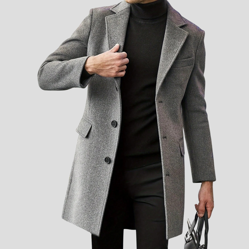 Men’s Classic Revere Overcoat