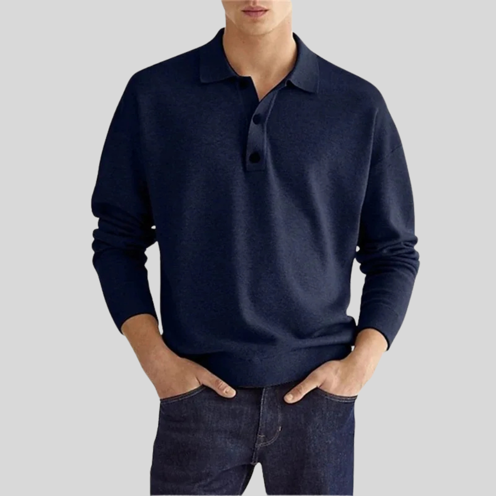 Men’s Cotton Polo Shirt – Crisp Style for Everyday Wear