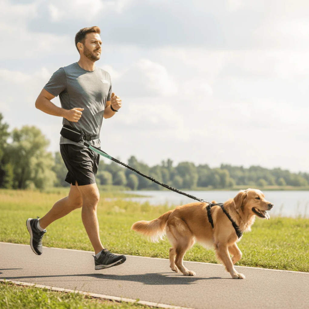 Adjustable Waistband dog leash