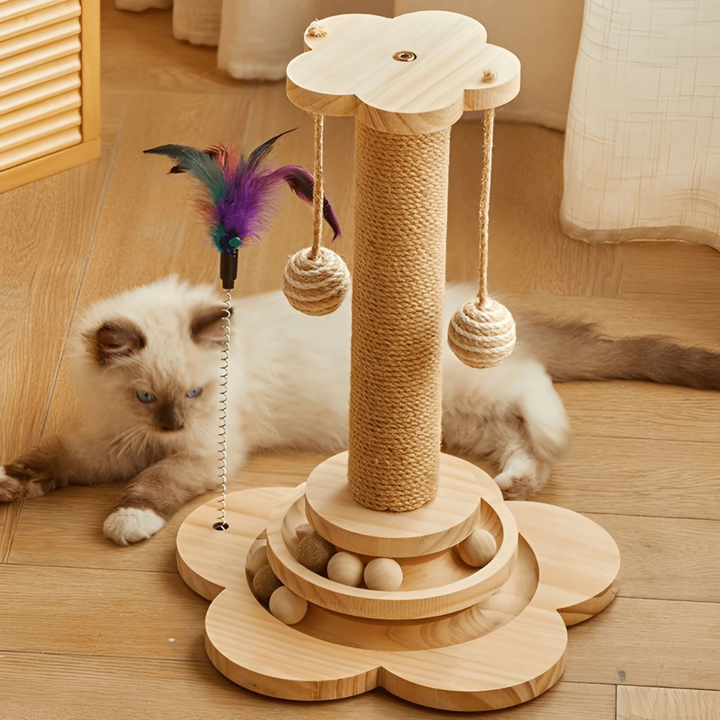 Solid Sisal Cat Scratching Post