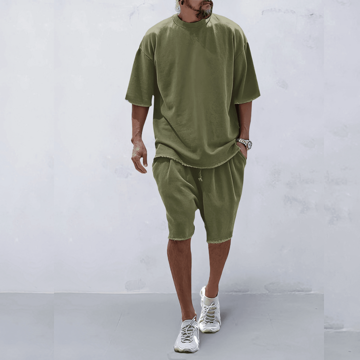 Casual Men's Loose-Fit Sports Set – Cassian