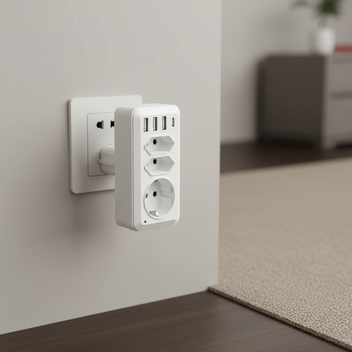 Power Strip with USB Ports – Convenient Power for Home and Office