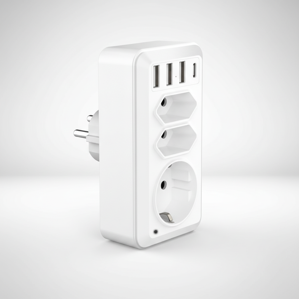 Power Strip with USB Ports – Convenient Power for Home and Office