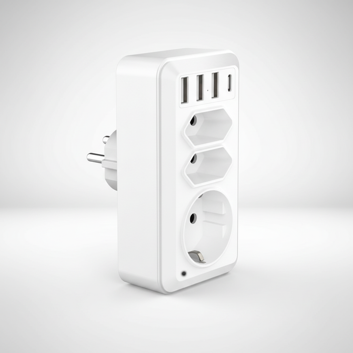 Power Strip with USB Ports – Convenient Power for Home and Office