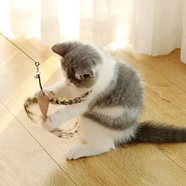 Interactive Cat Toy - FlutterVriend