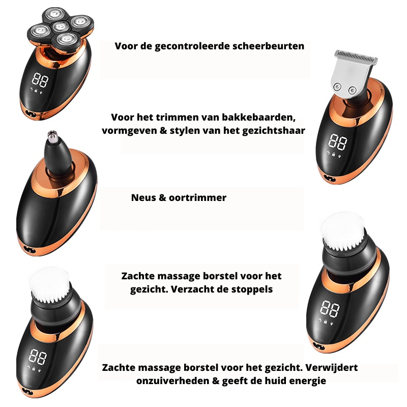 Pro Shaver | A Waterproof, Cordless and Powerful Trimmer for Men