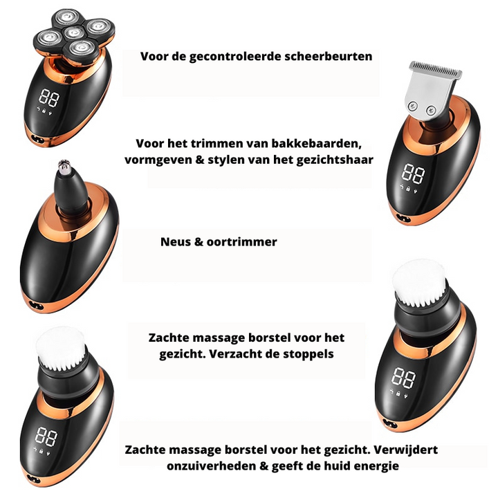 Pro Shaver | A Waterproof, Cordless and Powerful Trimmer for Men