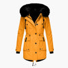 Women's Thick Parka Coat with Hood – Water-Repellent, Casual for Cold Weather