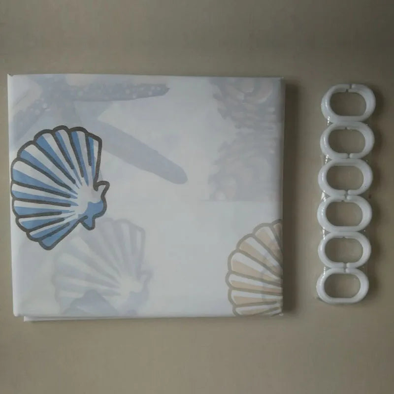 Waterproof Polyester Shower Curtain - ShoreGuard