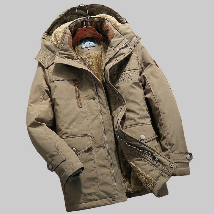 Men’s Quilted Hooded Jacket