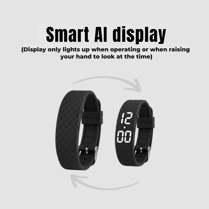 Silent vibrating alarm clock | Quiet waking | Adjustable intensity