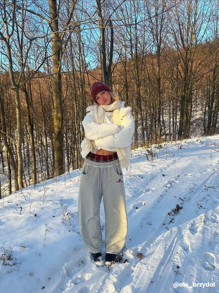 Wide-Leg Comfy Sweatpants - Janine
