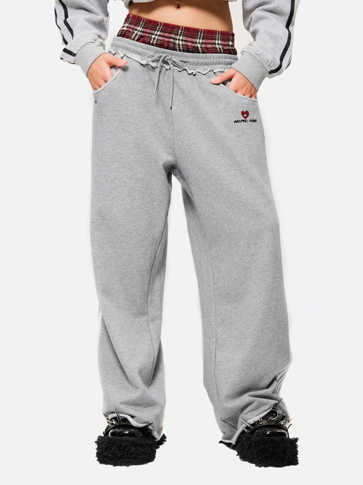 Wide-Leg Comfy Sweatpants - Janine