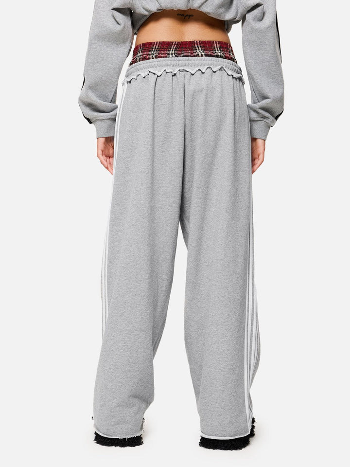 Wide-Leg Comfy Sweatpants - Janine