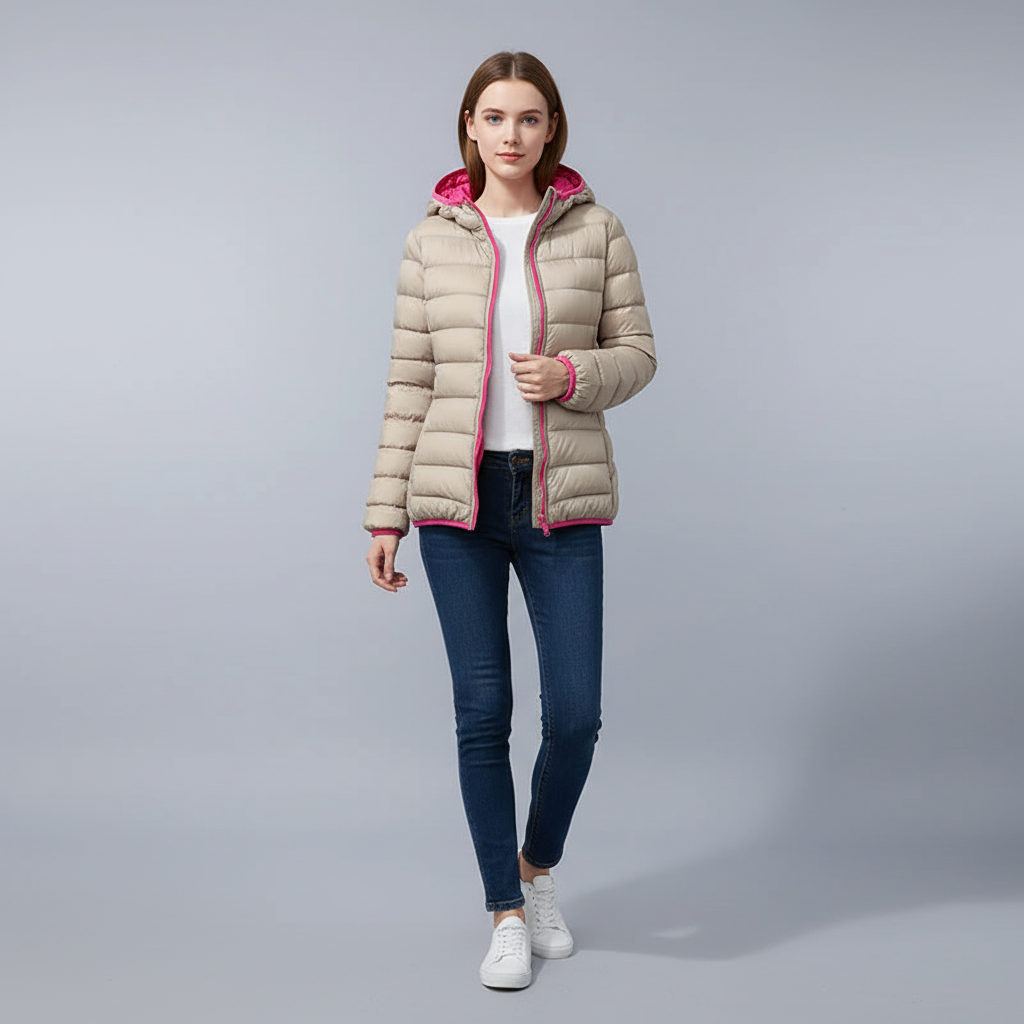 Reversible Down Jacket - Nina